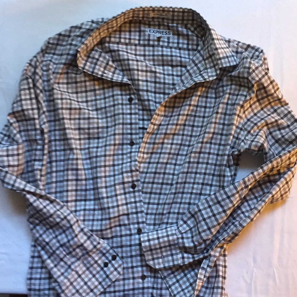 Express Extra Slim Fit Button Down